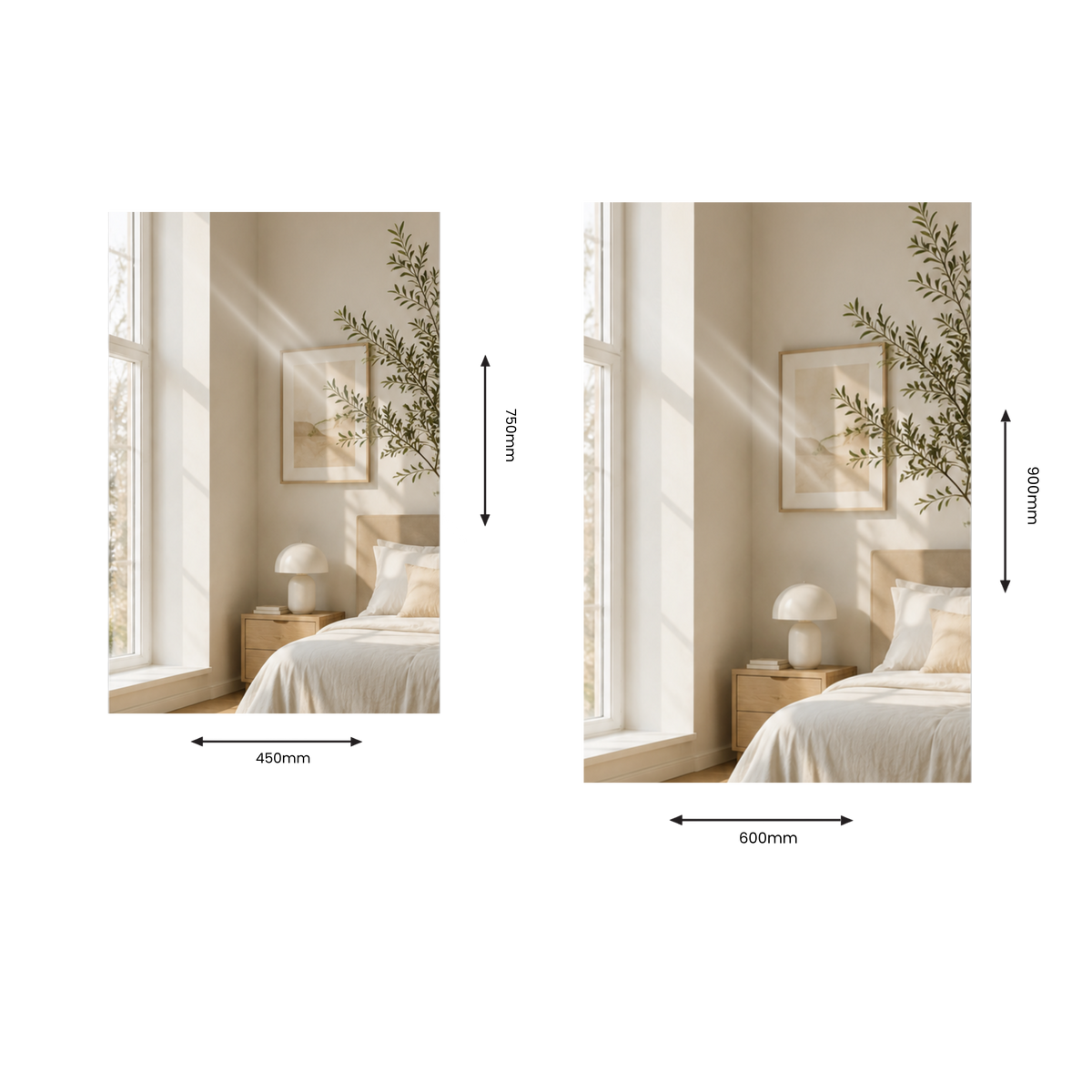 Signature Vertical Rectangle Mirror