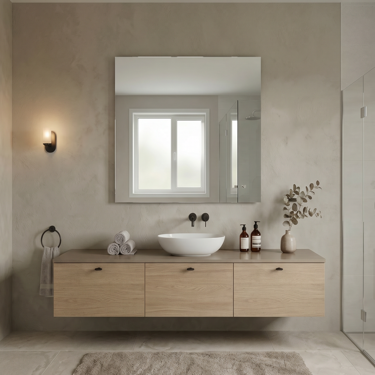 Signature Square Mirror
