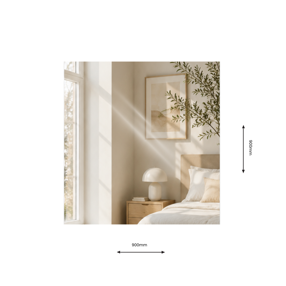 Signature Square Mirror