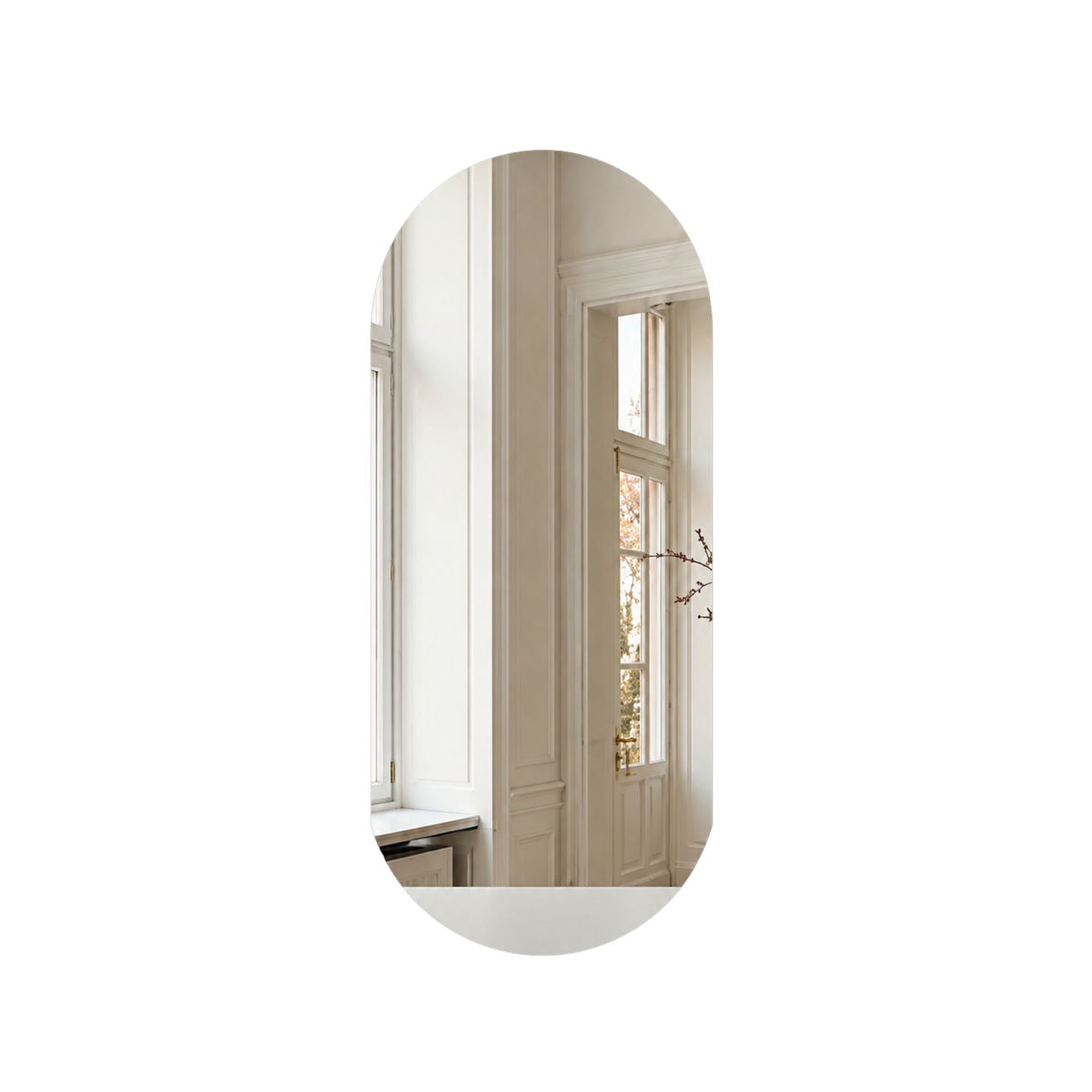Signature Frameless Pill Mirror