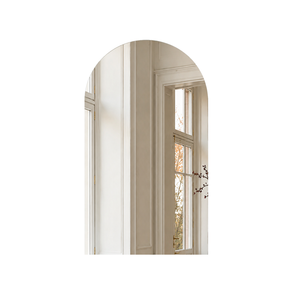Signature Frameless Arch Mirror