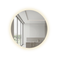 Signature Round Frameless Rear-Lit LED Mirror